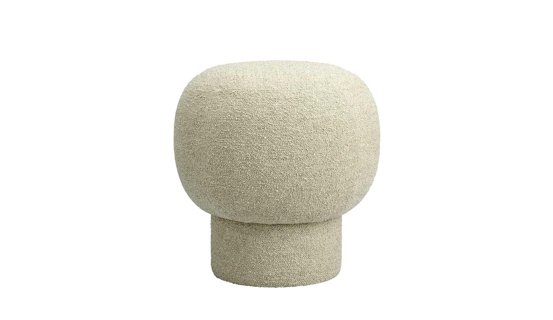 NORR11 - NORR11 Liege Pouf | Bouclé - Poufs - Sarto Group