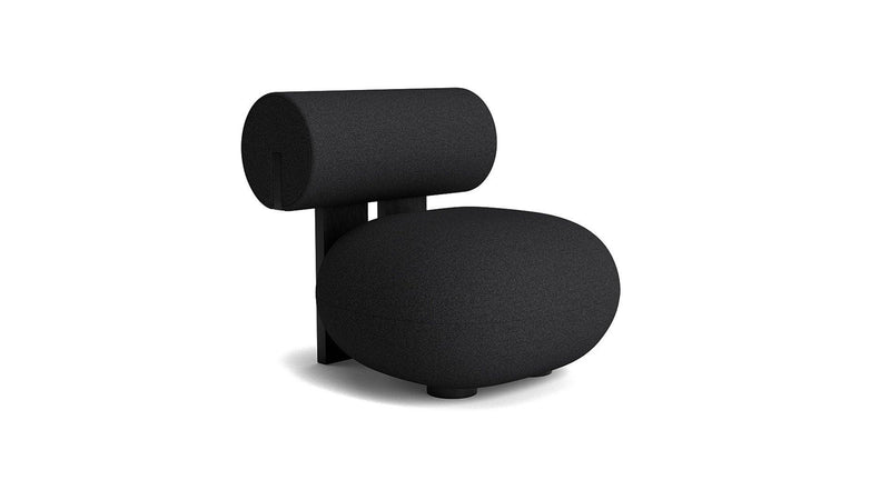 NORR11 - NORR11 Hippo Lounge Sessel | Eiche Schwarz - sarto Tailored Interiors Group