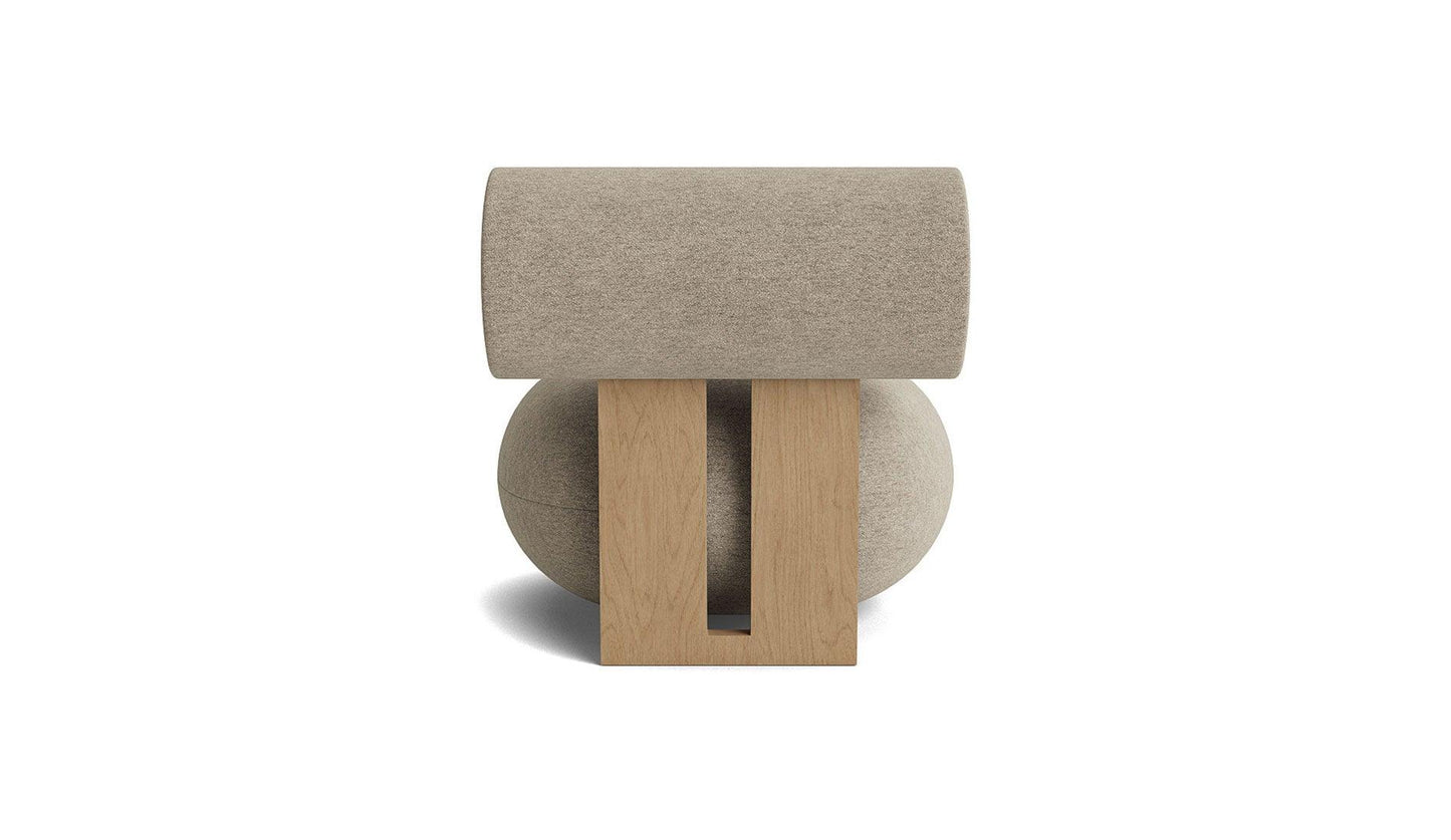 NORR11 - NORR11 Hippo Lounge Sessel | Eiche Natur - Sessel - Sarto Group