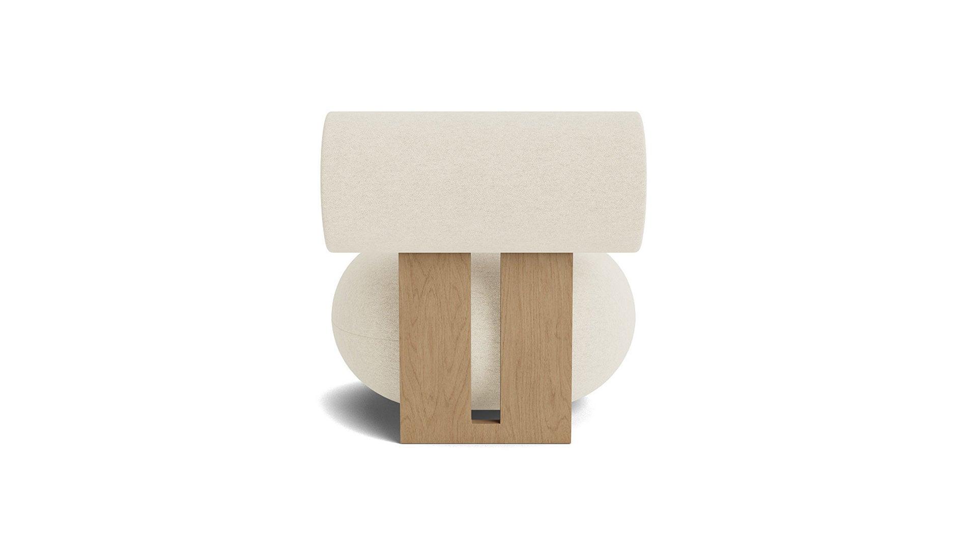 NORR11 - NORR11 Hippo Lounge Sessel | Eiche Natur - Sessel - Sarto Group