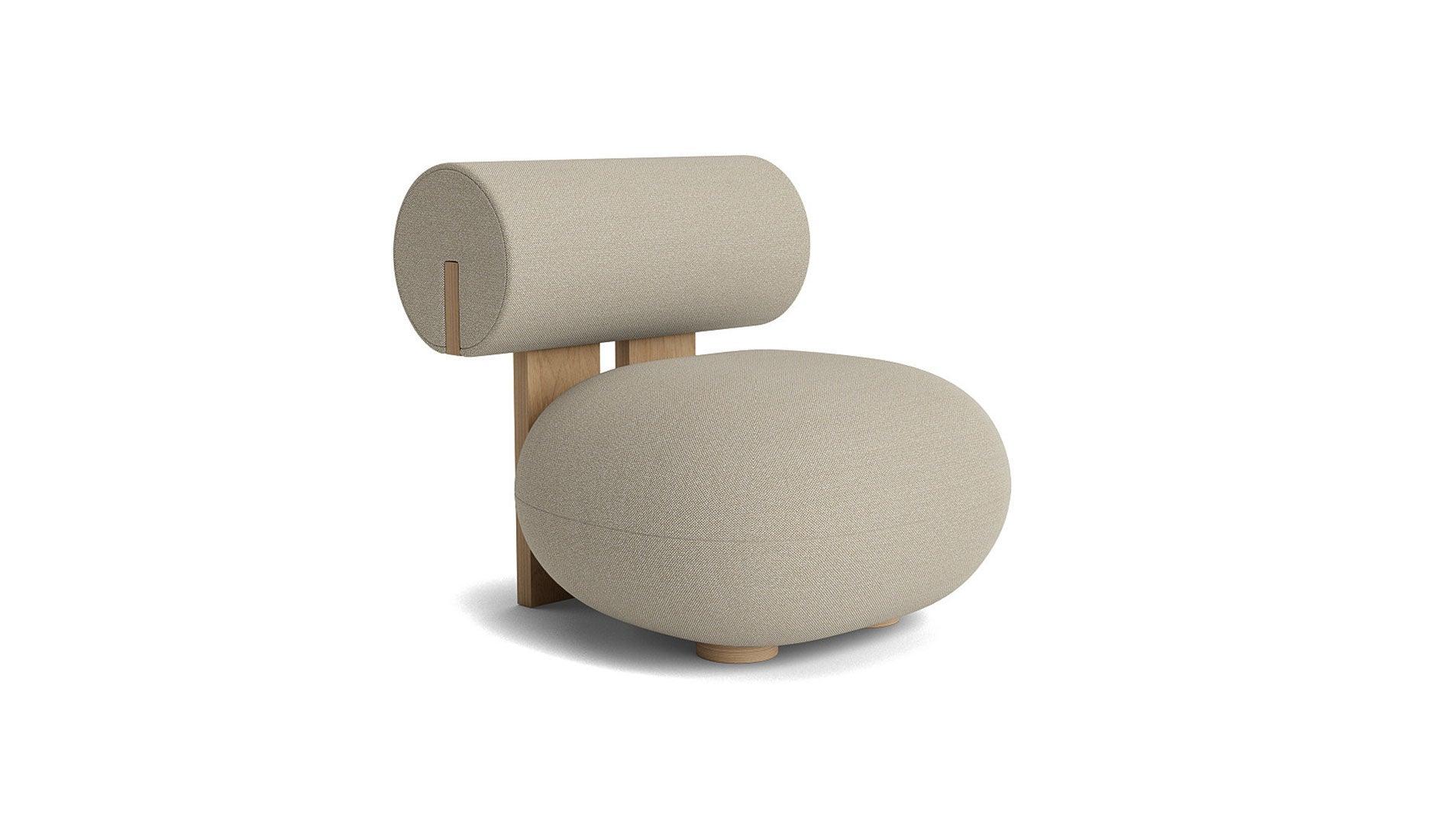 NORR11 - NORR11 Hippo Lounge Sessel | Eiche Natur - Sessel - Sarto Group