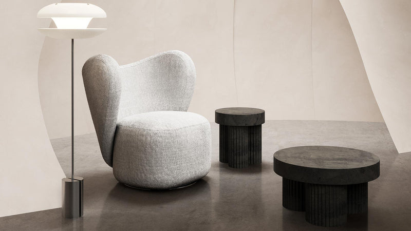 NORR11 - NORR11 Little Big Chair Sessel | Bouclé - sarto Tailored Interiors Group