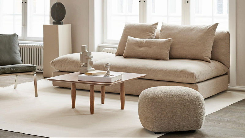 NORR11 - NORR11 Little Big Pouf | Bouclé - sarto Tailored Interiors Group