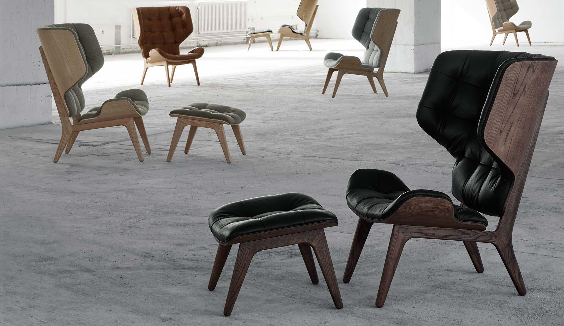 NORR11 - NORR11 Mammoth Chair Sessel | Eiche schwarz - Sessel - Sarto Group