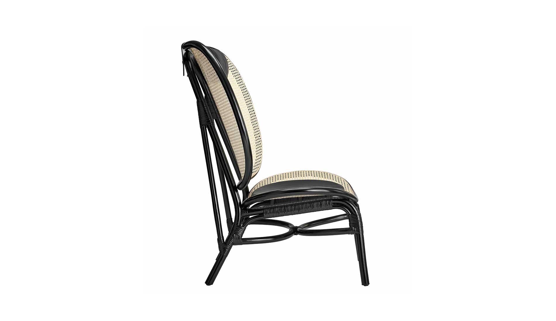 NORR11 - NORR11 Nomad Chair Sessel | Bambus Schwarz - Sessel - Sarto Group