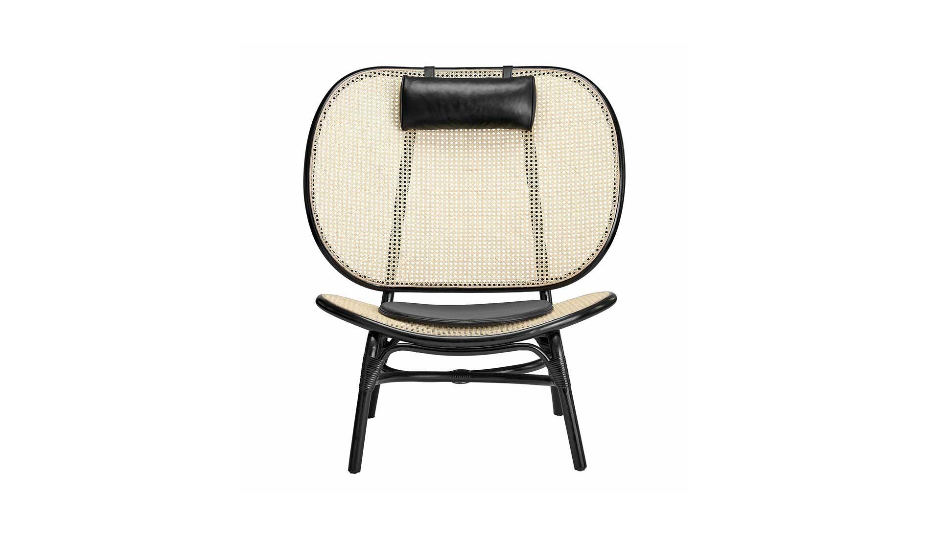 NORR11 - NORR11 Nomad Chair Sessel | Bambus Schwarz - Sessel - Sarto Group