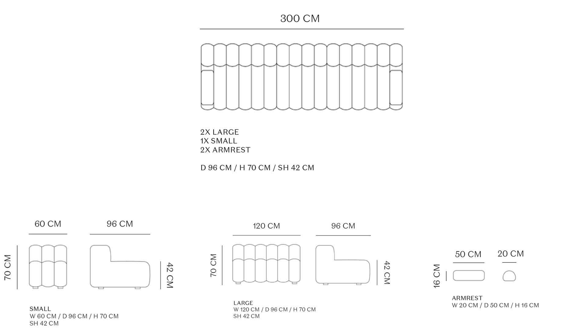 NORR11 - NORR11 Studio 3 Sofa - Sofas - Sarto Group