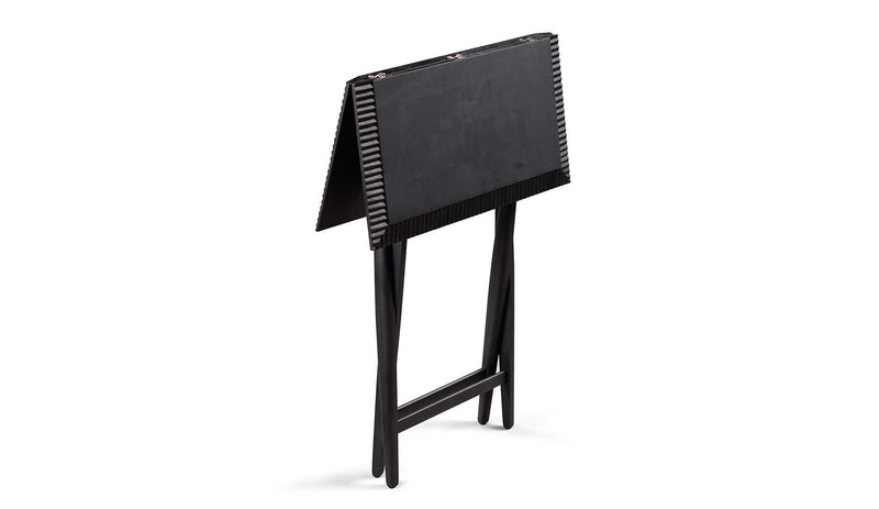 Zanat - Zanat Piano Klapptisch Eckig | Ahorn Schwarz - sarto Tailored Interiors Group