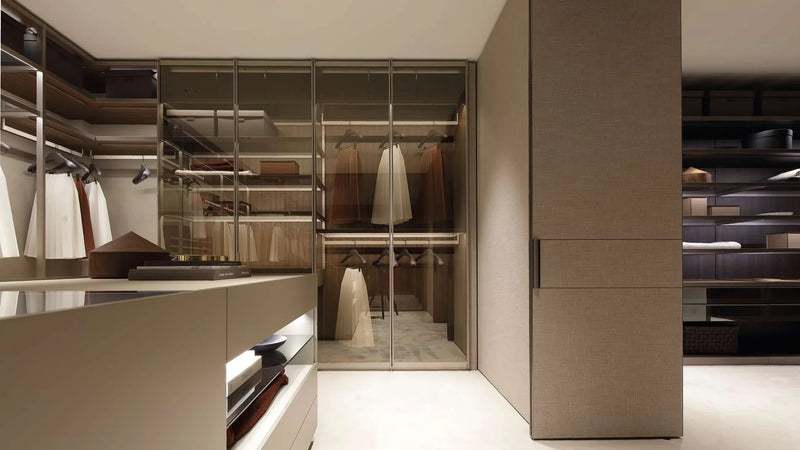 Poliform - Senzafine Ankleidesystem - sarto Tailored Interiors Group