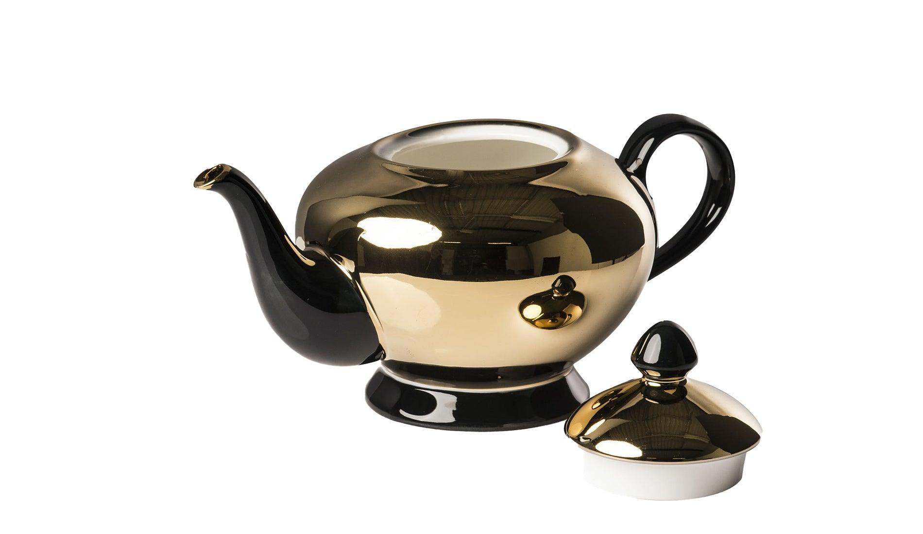 Polspotten - Polspotten Legacy Gold Teekanne - Teekannen - Sarto Group