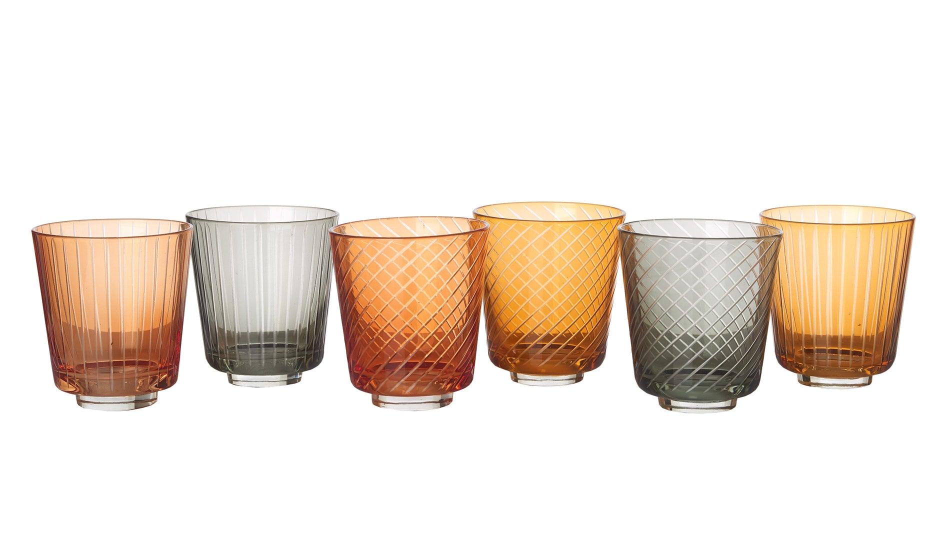 Polspotten - Polspotten Library Wasserglas | 6er-Set - Trinkgläser - Sarto Group