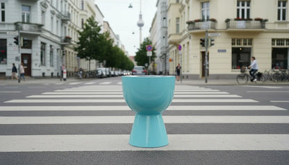 Pols Potten Tam Tam Stool hellblau - sarto Group