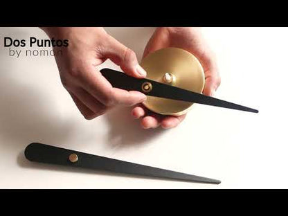 Nomon Dos Puntos Wanduhr Calabo
