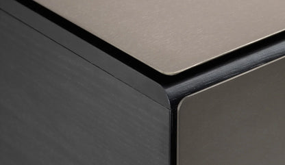 Punt - Punt Malmö MLM412 Sideboard | Ebenholzfarben + Full Bronze - Sideboards - Sarto Group
