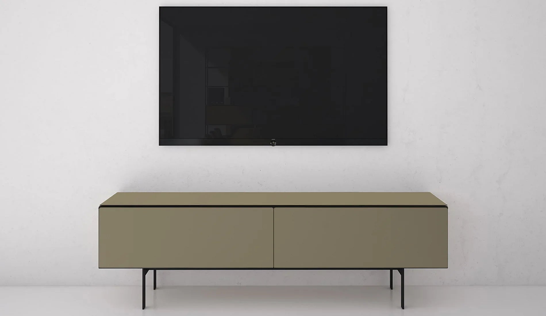 Punt - Punt Malmö MLM412 Sideboard | Ebenholzfarben + Full Bronze - Sideboards - Sarto Group
