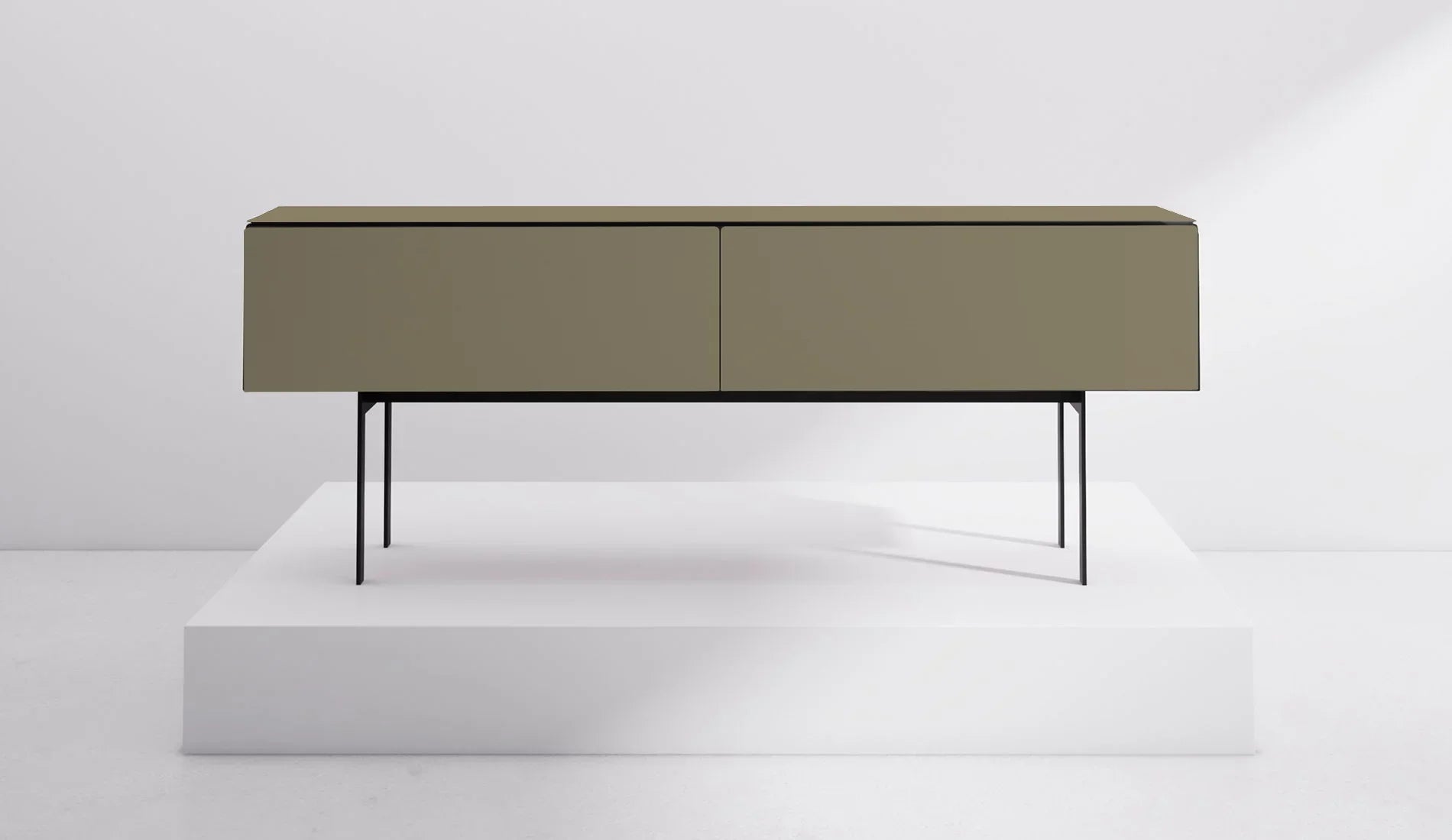 Punt - Punt Malmö MLM412 Sideboard | Ebenholzfarben + Full Bronze - Sideboards - Sarto Group