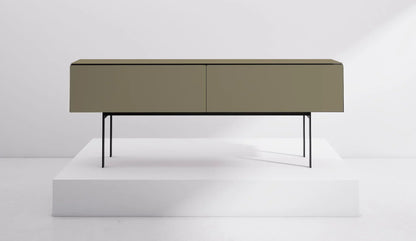 Punt - Punt Malmö MLM412 Sideboard | Ebenholzfarben + Full Bronze - Sideboards - Sarto Group