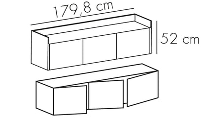Punt - Punt Stockholm STH301 Sideboard - Sideboards - Sarto Group