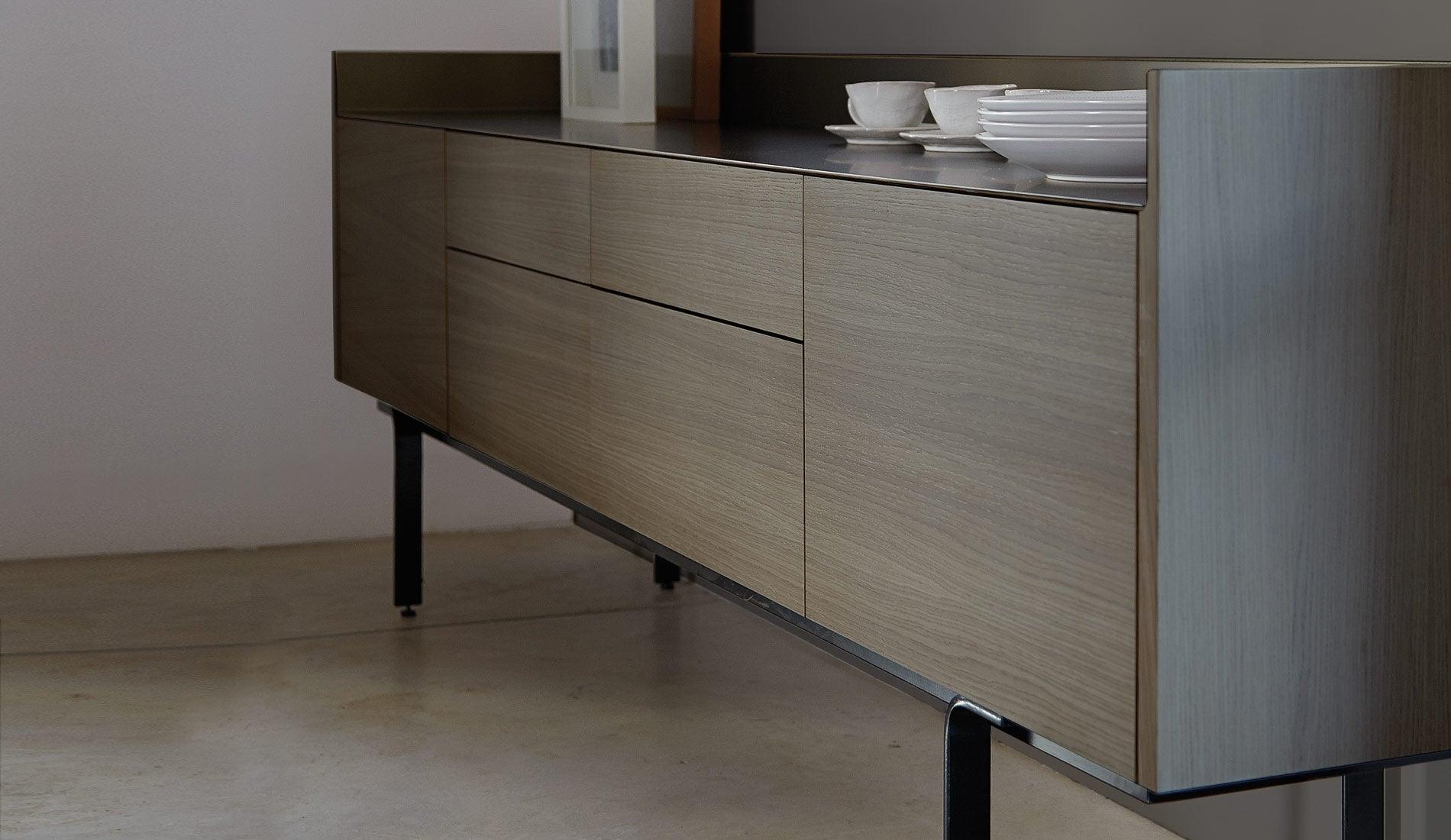 Punt - Punt Stockholm STH402 Sideboard | Dunkelgrau - Sideboards - Sarto Group