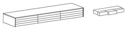 Punt - Punt Sussex SSX341 Sideboard | Helle Eiche - Sideboards - Sarto Group