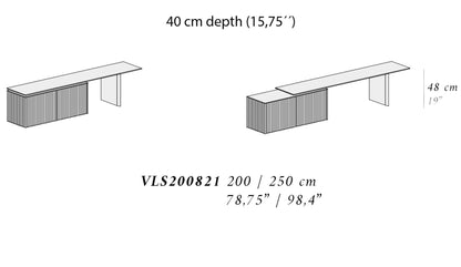 Punt - PUNT Velasca Sideboard - Sideboards - Sarto Group