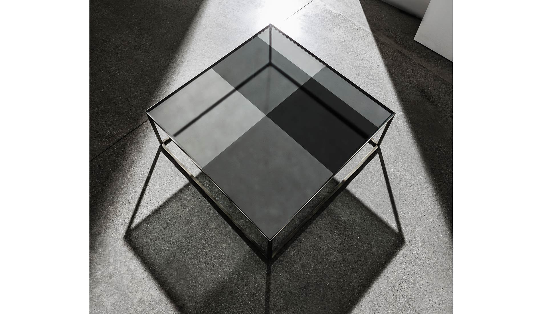 Sovet - Sovet Quadro Beistelltisch | Glas - Beistelltische - Sarto Group