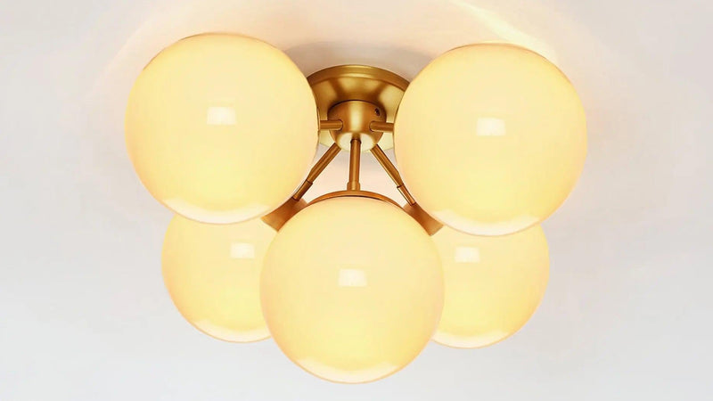 Roll & Hill - Modo 5-Globes Deckenleuchte - sarto Tailored Interiors Group