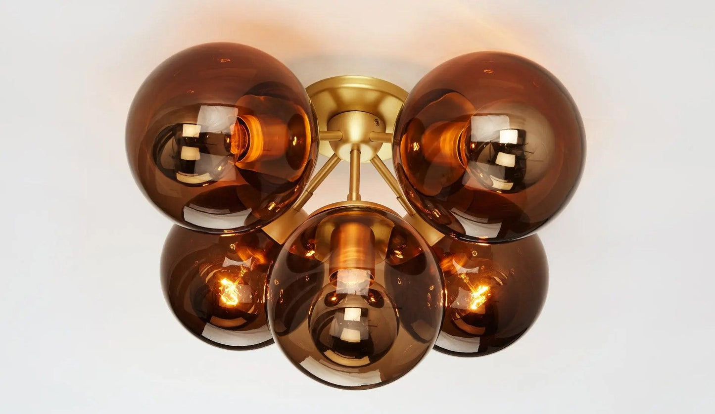 Roll & Hill - Roll & Hill Modo 5-Globes Deckenleuchte - Deckenleuchten - Sarto Group
