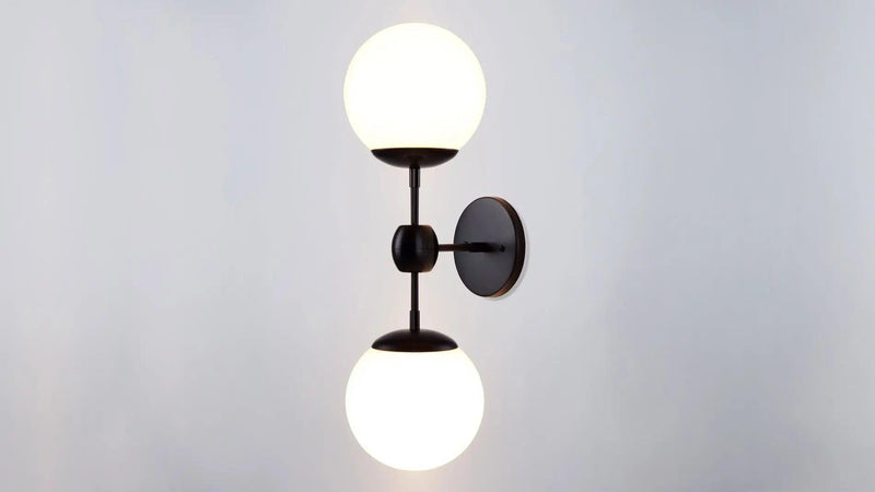 Roll & Hill - Modo Sconce 2-Globes Wandleuchte - sarto Tailored Interiors Group