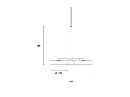 Rubn - Rubn James 3 Chandelier - Hängeleuchten - Sarto Group