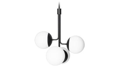 Rubn - Rubn Lord Bouquet Kronleuchter | Schwarz + Opal - Kronleuchter - Sarto Group