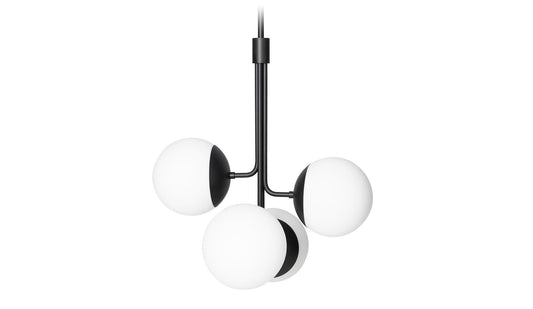 Rubn - Rubn Lord Bouquet Kronleuchter | Schwarz + Opal - Kronleuchter - Sarto Group