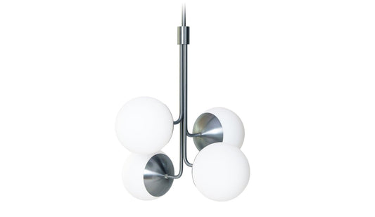 Rubn - Rubn Lord Bouquet Kronleuchter | Stahl + Opal - Kronleuchter - Sarto Group