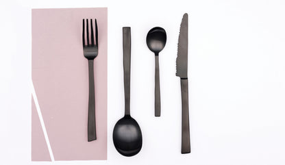Valerie Objects - Valerie Objects Maarten Baas Besteck Schwarz | 4 tlg - sarto Group