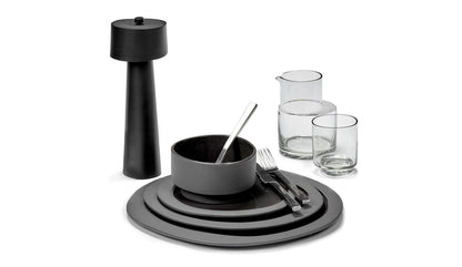 Valerie Objects - Valerie Objects Maarten Baas Schüssel Grau | 4er Set - Schüsseln - Sarto Group