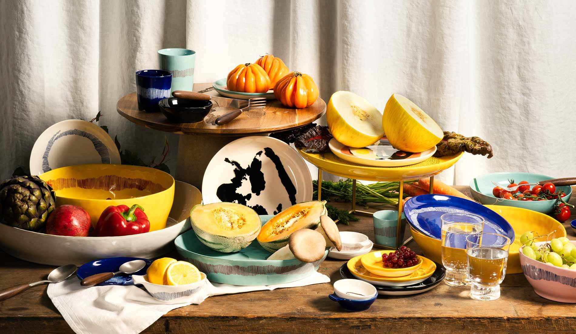 Serax - Serax Feast Glas 33 cl | Stripes Gold | 4 Stk - Trinkgläser - Sarto Group