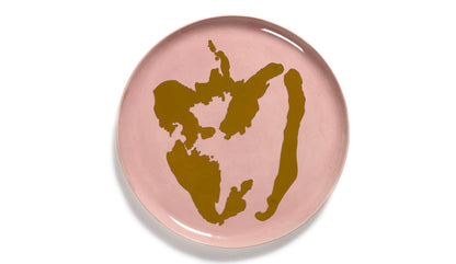 Serax - Serax Feast Servierteller 35 cm | Delicious Pink - Pepper Gold - Servierteller - Sarto Group