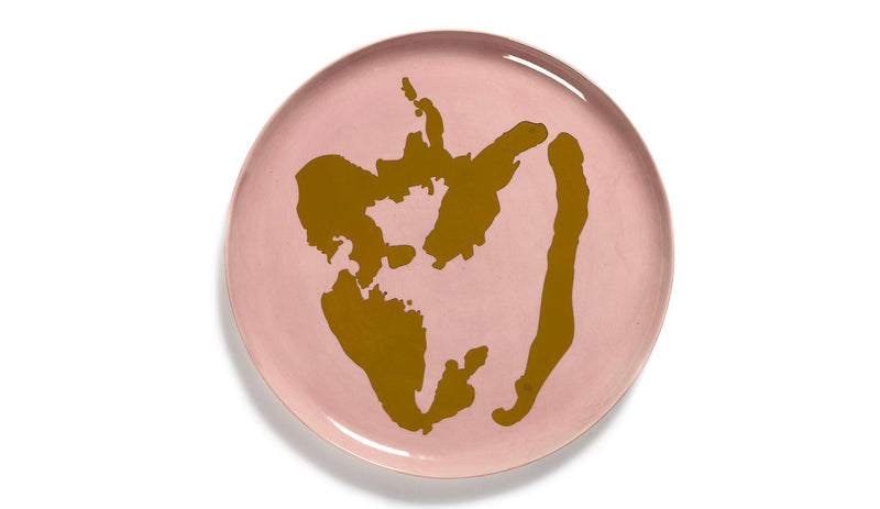 Serax - Serax Feast Servierteller 35 cm | Delicious Pink - Pepper Gold - sarto Tailored Interiors Group