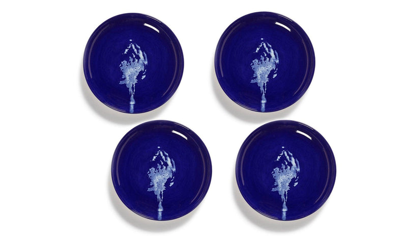 Serax - Serax Feast Teller XS 16 cm | Lapis Lazuli - Artichoke White | 4 Stk - sarto Tailored Interiors Group