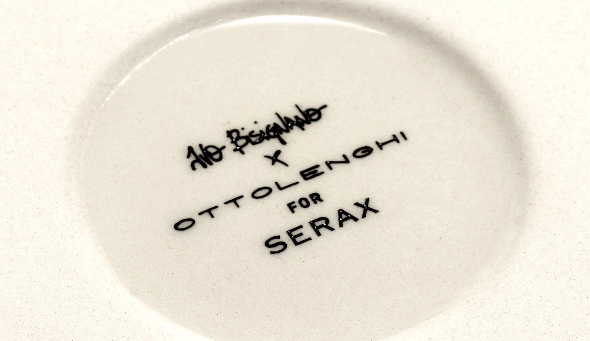 Serax - Serax Feast Teller XS 16 cm | Lapis Lazuli - Artichoke White | 4 Stk - Teller - Sarto Group