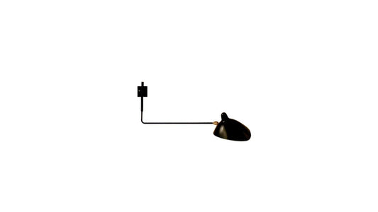Serge Mouille - Serge Mouille Applique 1 bras droits pivotants Wandleuchte - Wandleuchten - Sarto Group