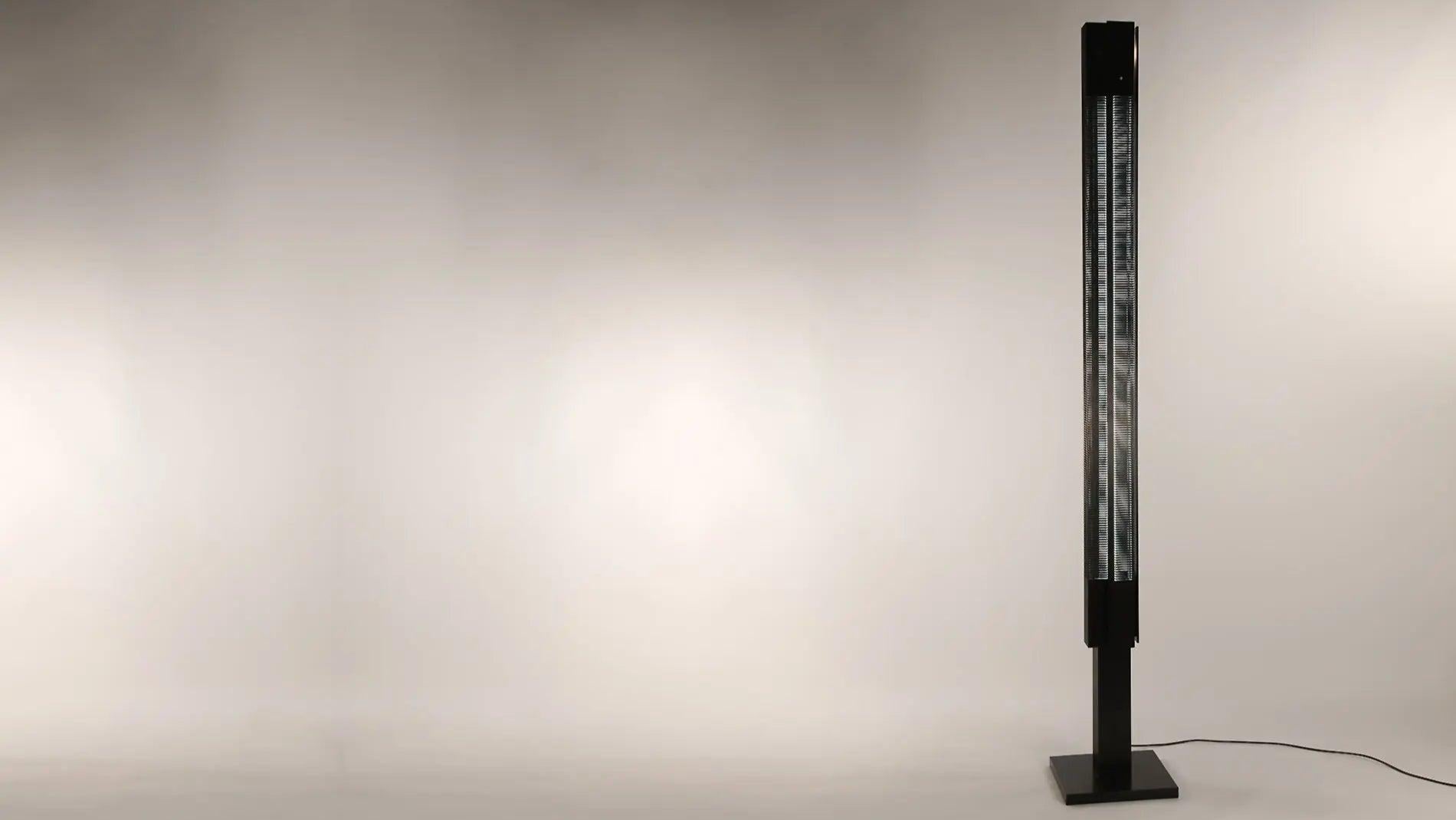 Serge Mouille - Serge Mouille Colonne Lumineuse Signal Stehleuchte | Schwarz - Stehleuchten - Sarto Group