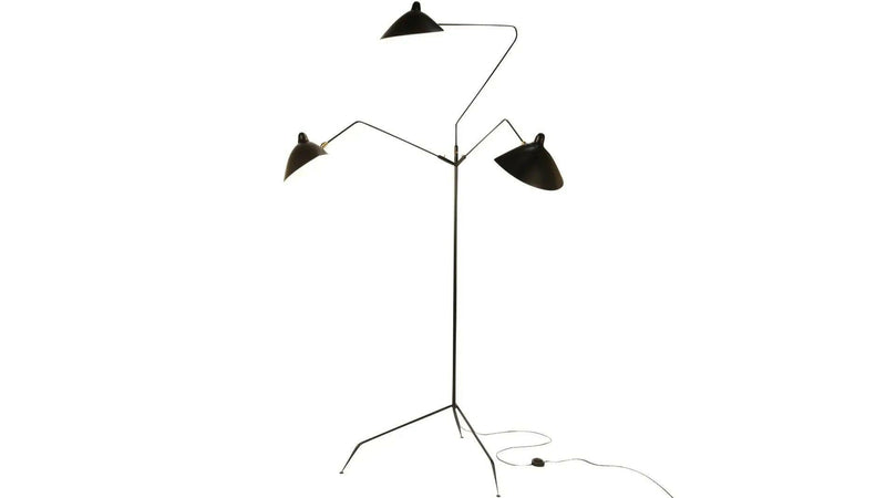 Serge Mouille - Serge Mouille Lampadaire 3 bras Stehleuchte - sarto Tailored Interiors Group