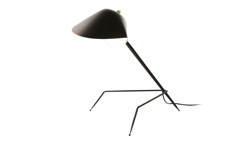 Serge Mouille - Serge Mouille Lampe de bureau Tripode Tischleuchte - sarto Tailored Interiors Group