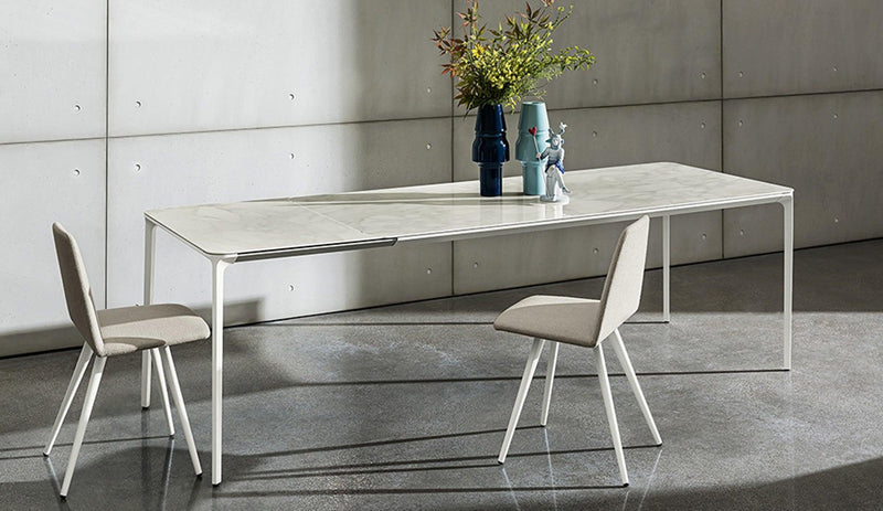 Sovet - Sovet Slim Ausziehtisch | Weiss - Keramik - sarto Tailored Interiors Group