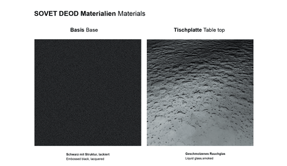 Sovet - Sovet Deod Tisch | Schwarz - Esstische - Sarto Group
