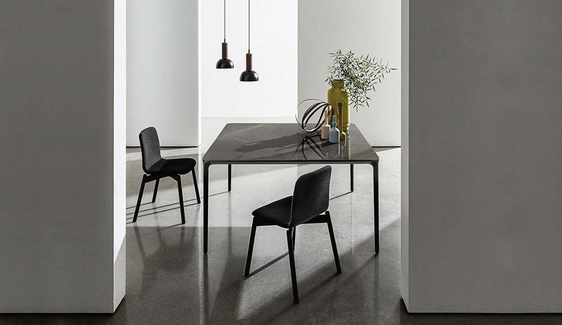 Sovet - Sovet Slim Square Esstisch | Schwarz - Keramik - sarto Tailored Interiors Group