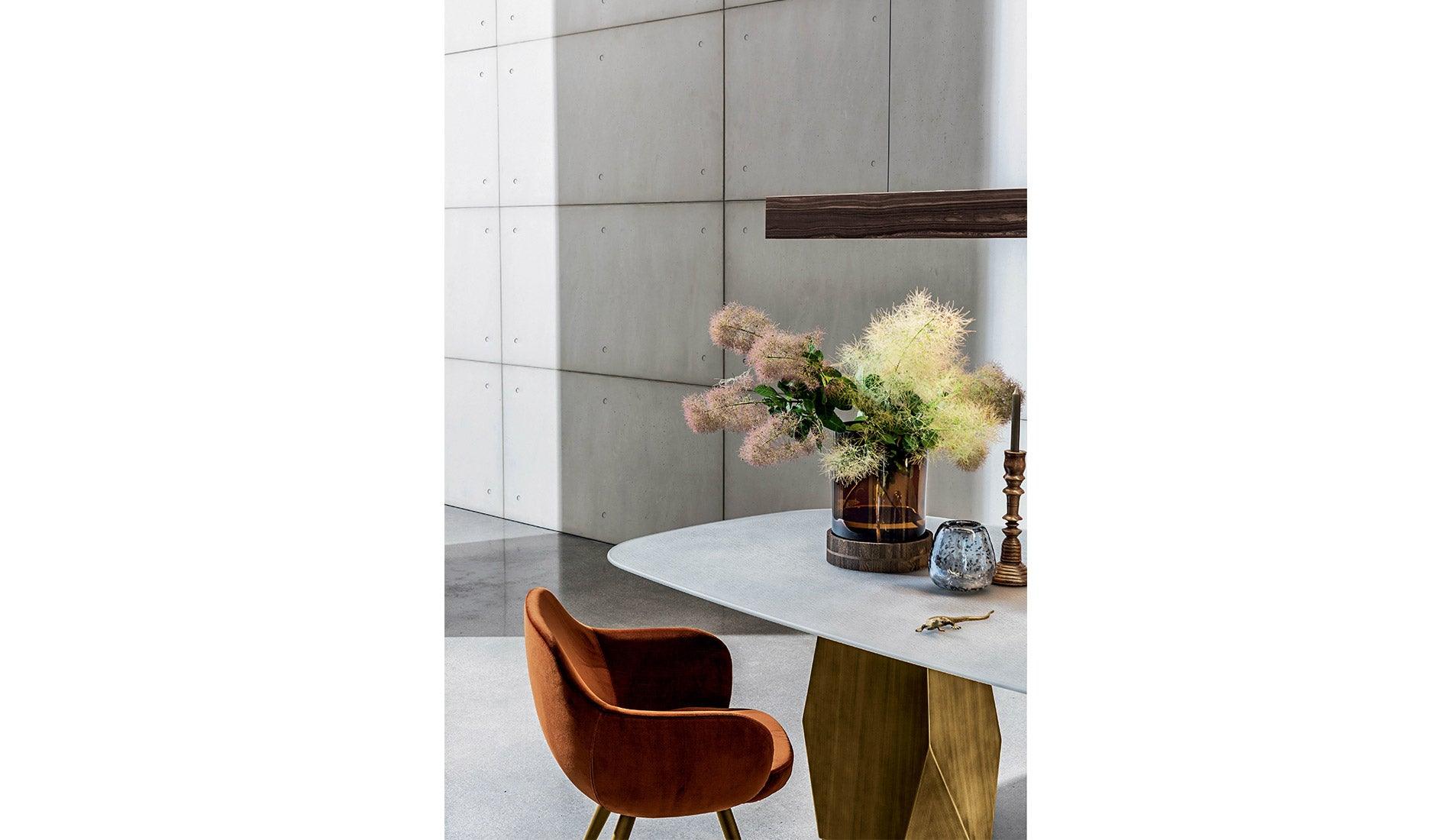 Sovet - Sovet Deod Two Base Tisch | Bronze - Pearl - Esstische - Sarto Group