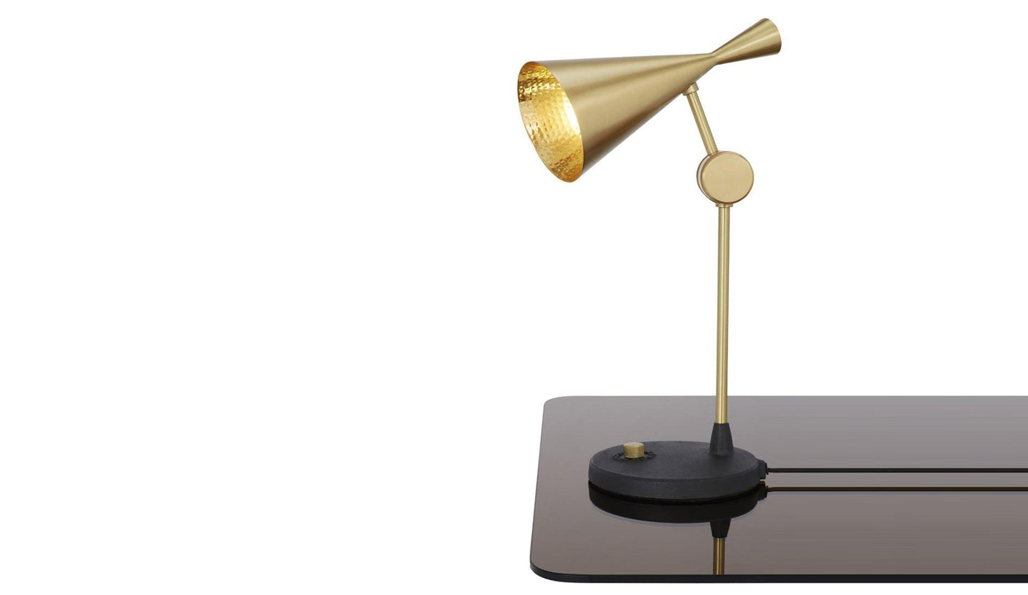 Tom Dixon - Tom Dixon Beat Tischleuchte Messing - Tischleuchten - Sarto Group