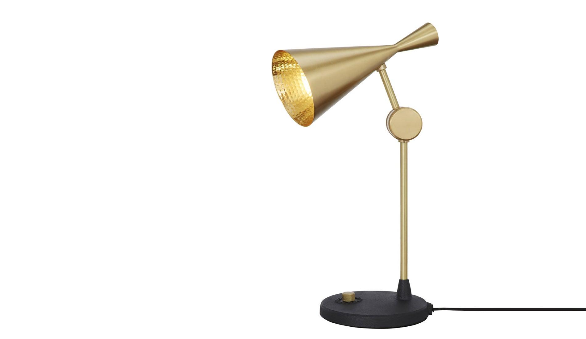 Tom Dixon - Tom Dixon Beat Tischleuchte Messing - Tischleuchten - Sarto Group